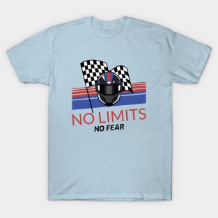 No Limits, No Fear Racing T-Shirt